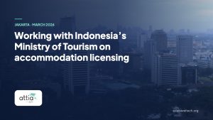 Working with Indonesia’s Ministry of Tourism on accommodation licensing