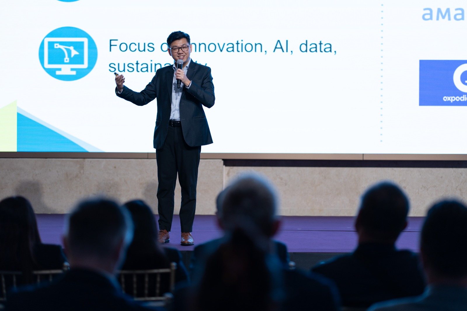 Mark Chan, Managing Director of ATTIA, speaking at HEDNA Bangkok 2024