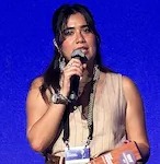 Travel Changemakers Awards winner receiving an award at WiT Singapore