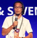 Travel Changemakers Awards winner receiving an award at WiT Singapore